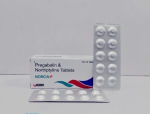 Pregabalin and Nortriptyline Tablets