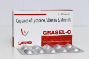 Capsules of Lycopene, Vitamins, and Minerals